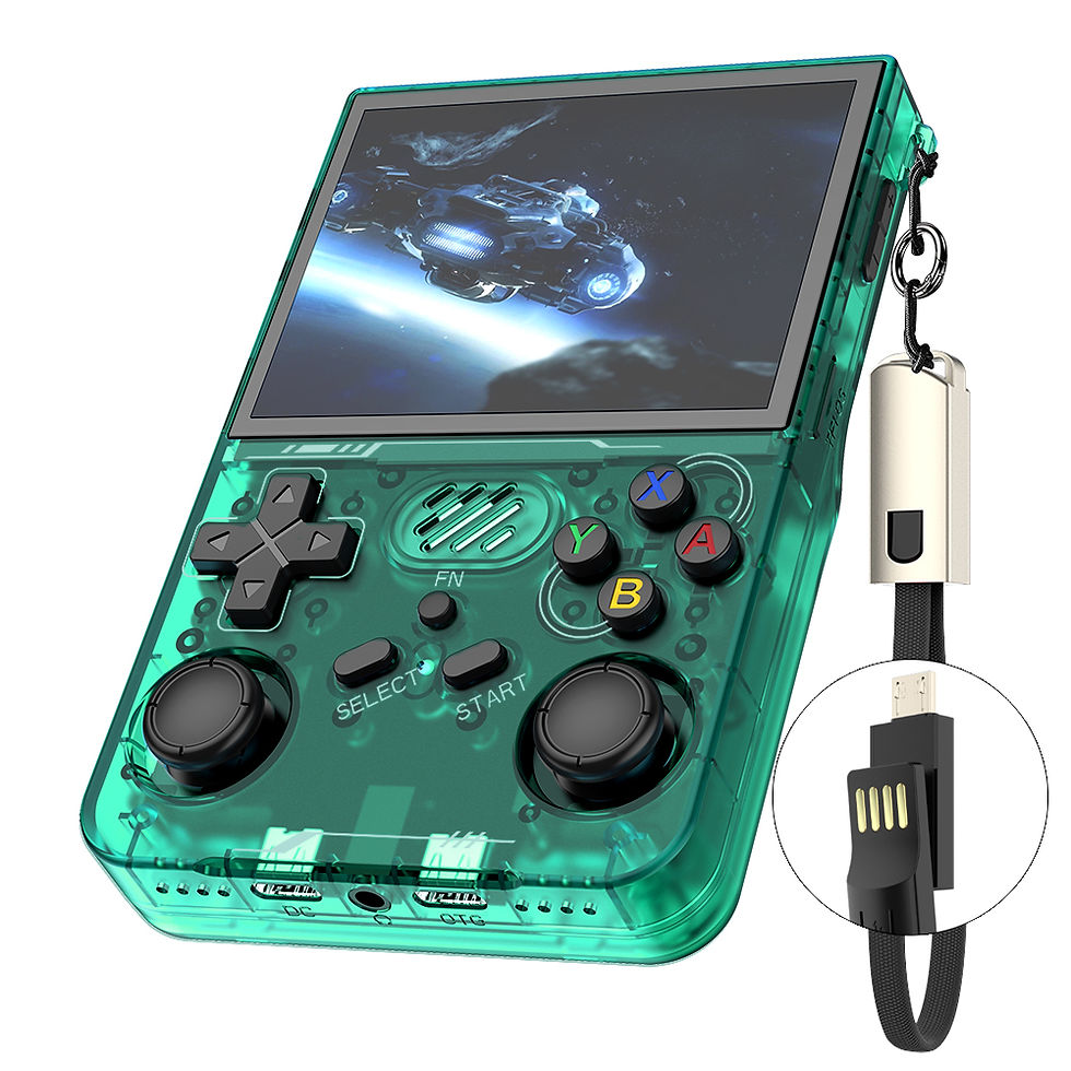 Thumbnail: R36S updated R36XX Retro Handheld Game Console Linux ARKOS 3.5Inch IPS Screen Po