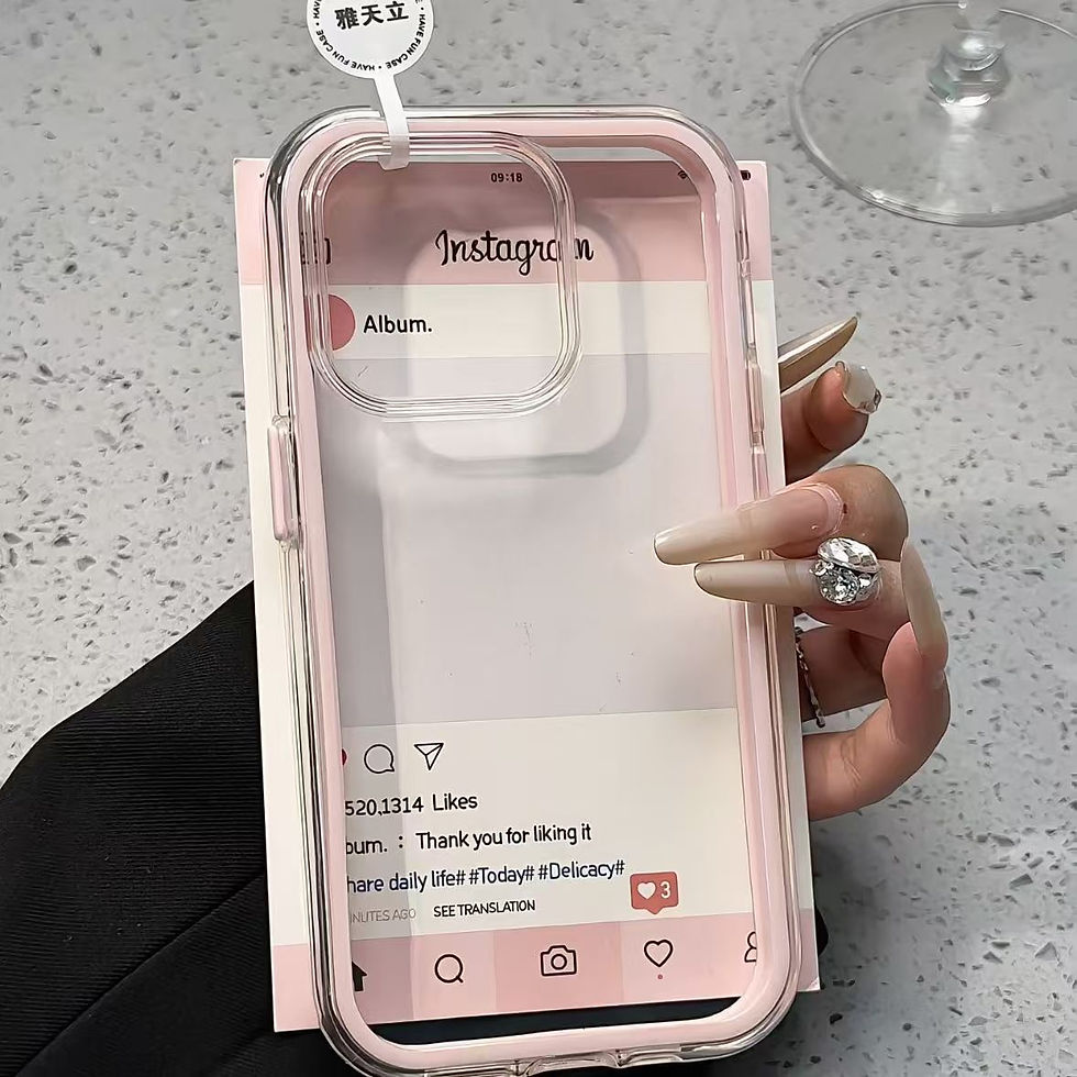 Thumbnail: Luxury Candy Color Frame Clear Back Phone Case For iPhone 17 16 15 14 13 12 Pro 