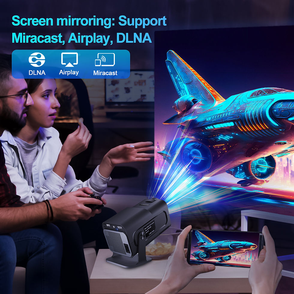 Thumbnail: Magcubic 4K Android 11 Projector Native 1080P 390ANSI HY320 Dual Wifi6 BT5.0 192