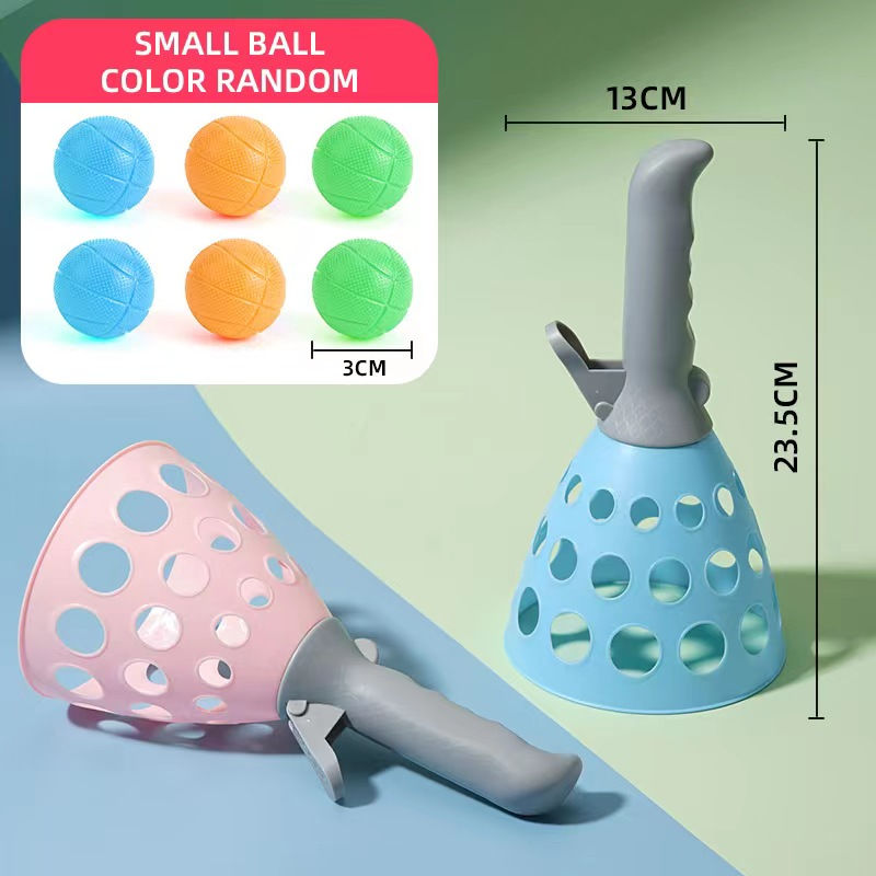 Thumbnail: Children's puzzle throwing catapult ball parent-child interaction class fun elas
