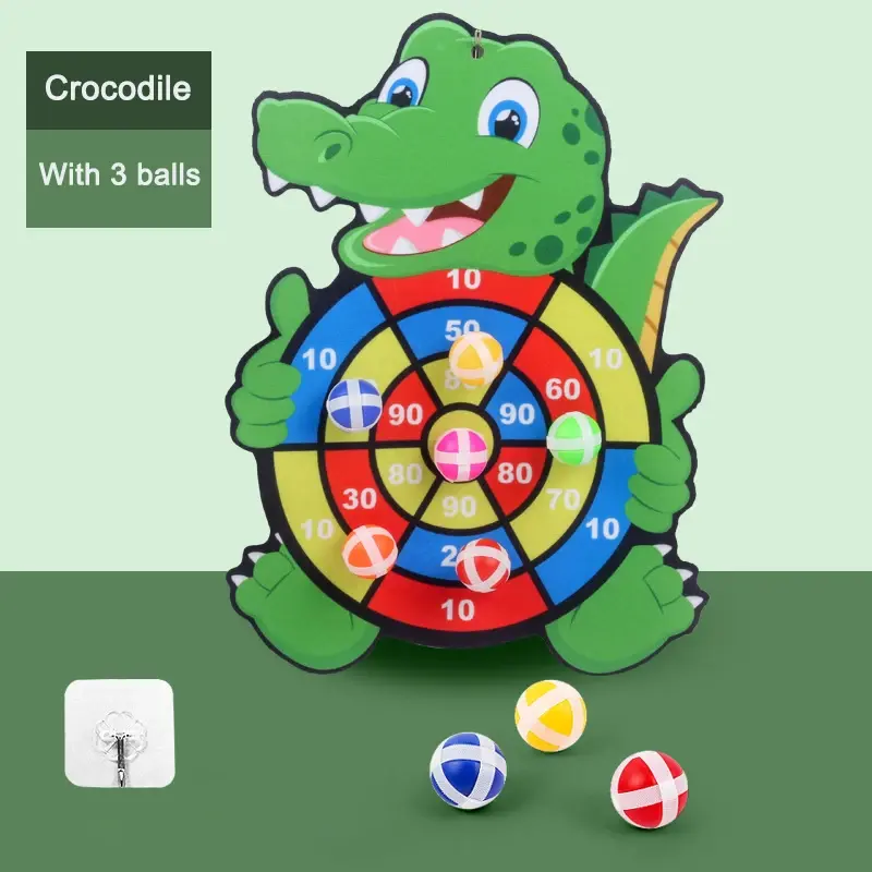 Thumbnail: Educational Dart Board Baby Dart Indoor Sports Child Montessori Games for Childr