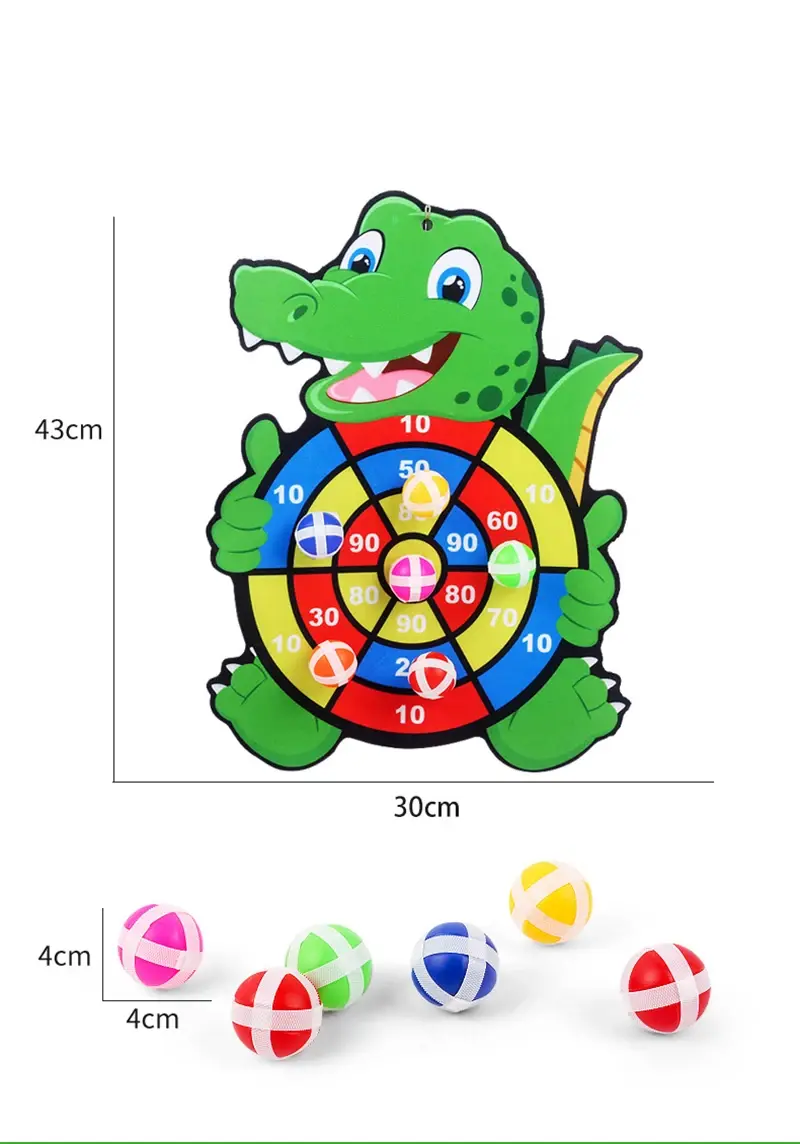 Thumbnail: Educational Dart Board Baby Dart Indoor Sports Child Montessori Games for Childr