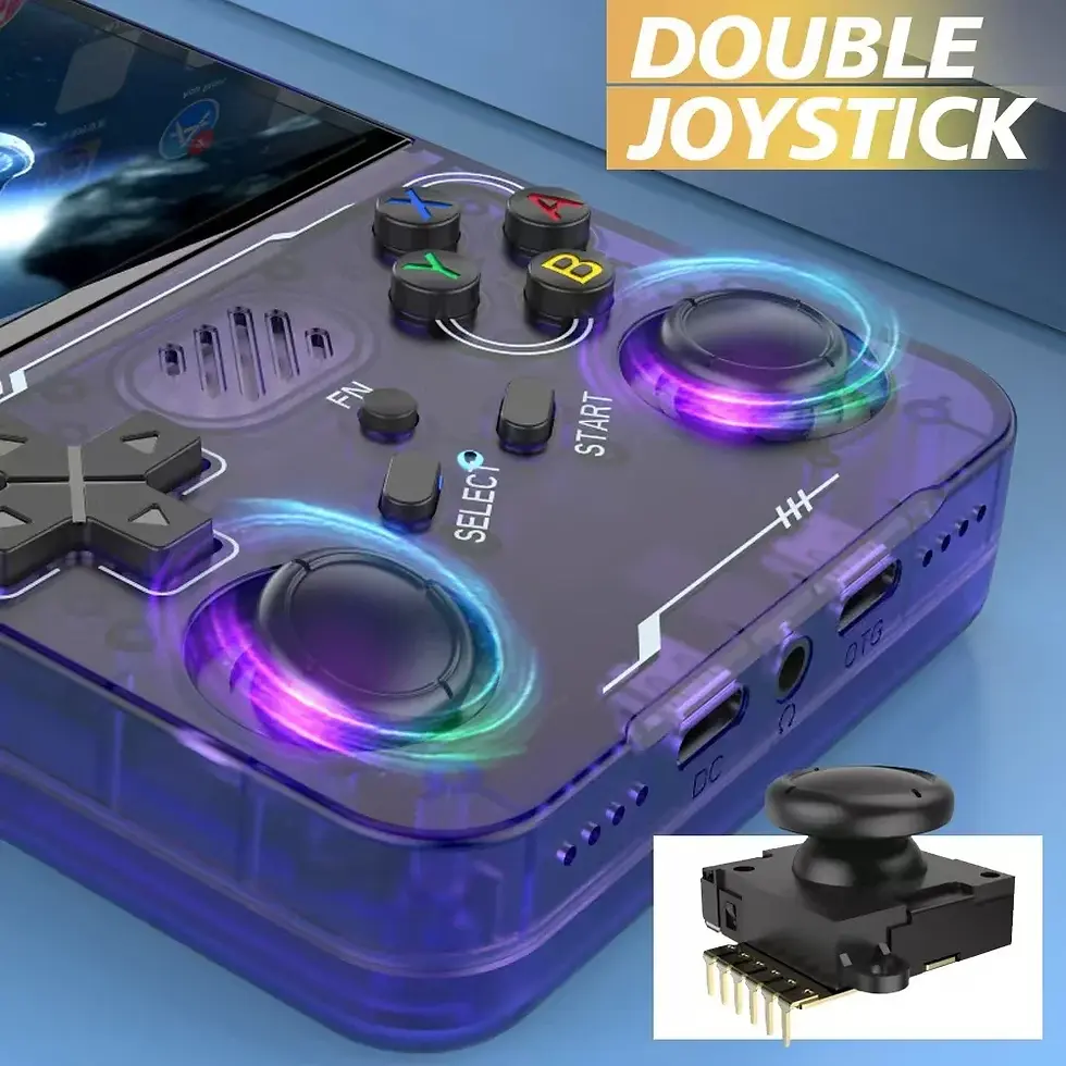 Thumbnail: R36S updated R36XX Retro Handheld Game Console Linux ARKOS 3.5Inch IPS Screen Po
