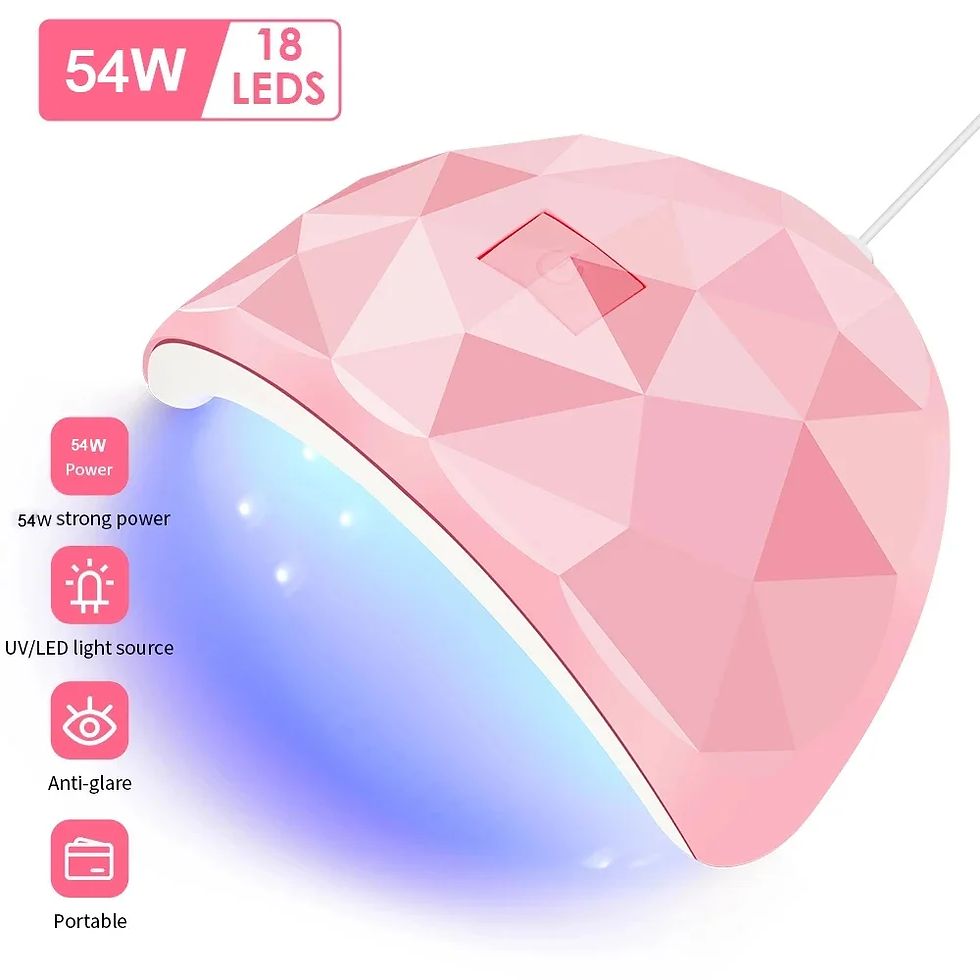 Thumbnail: LULAA 88W Nail Dryer Lamp UV Light For Nails Eyes Protection UV Lamp for Gel Nai
