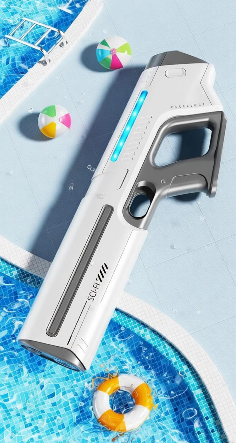 Thumbnail: Electric Water Guns for Adults Powerful Squirt Automatic Suction Water Storage G