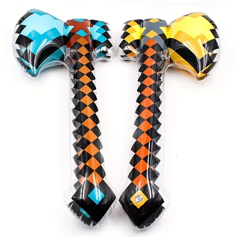 Thumbnail: Pixel Style Toys Gemstone Sword Gold Sword Toys Home Games Inflatable Supplies S
