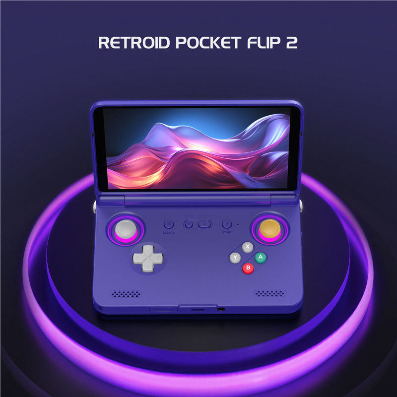 Thumbnail: Retroid Pocket Flip 2 Handheld Game Console