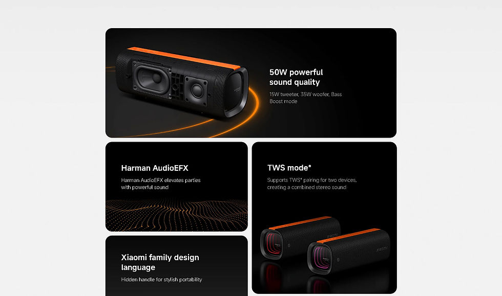 Thumbnail: Xiaomi Sound Party Global Version Wireless Bluetooth Speaker Portable Smart Home