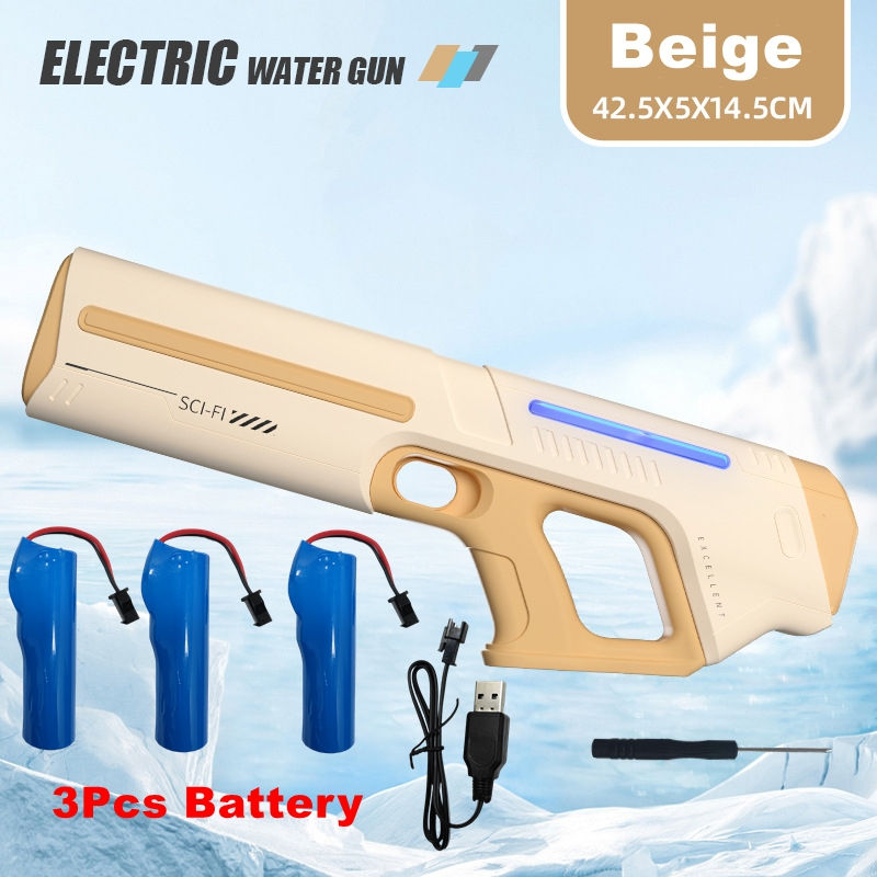 Thumbnail: Electric Water Guns for Adults Powerful Squirt Automatic Suction Water Storage G