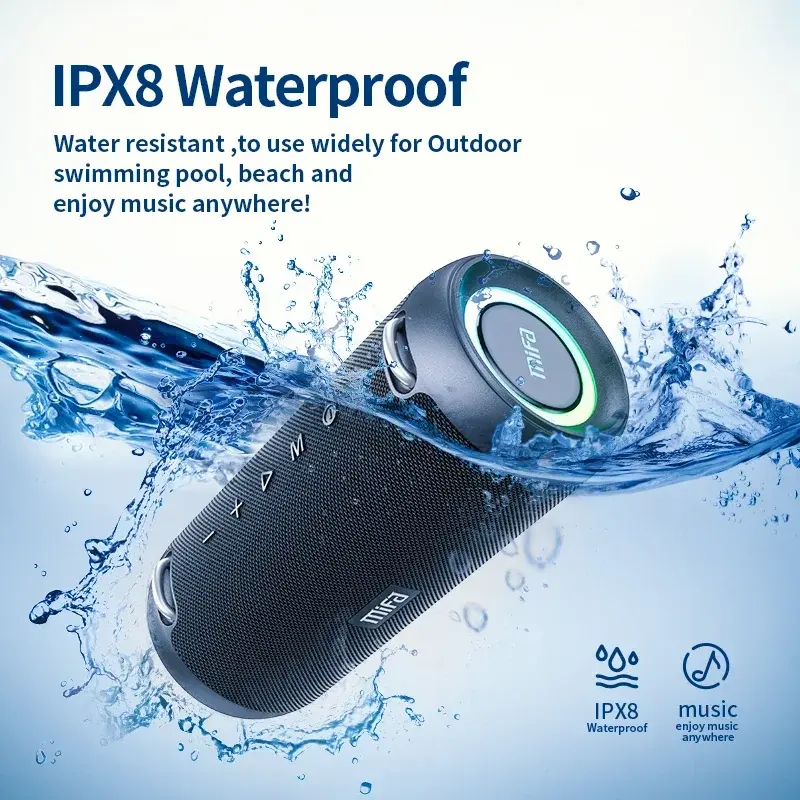 Thumbnail: mifa A90 Bluetooth Speaker 60W Output Power Bluetooth Speaker with Class D Ampli