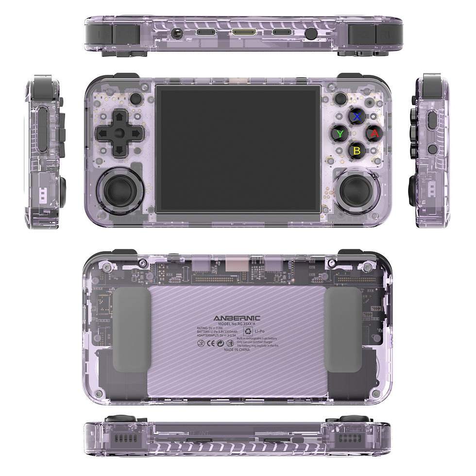Thumbnail: ANBERNIC RG35XX H Horizontal Retro Gaming Console 3.5" IPS OCA Screen Linux 64-b
