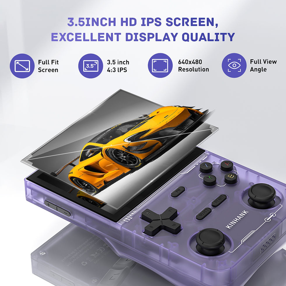 Thumbnail: KINHANK Open Source K36 Retro Handheld Video Game Console 16000 Games Emulator f