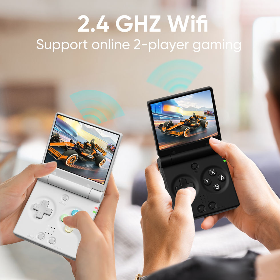 Thumbnail: MIYOO Mini Flip Retro Handheld Game Console With New Hinge 2.8''IPS Screen Porta