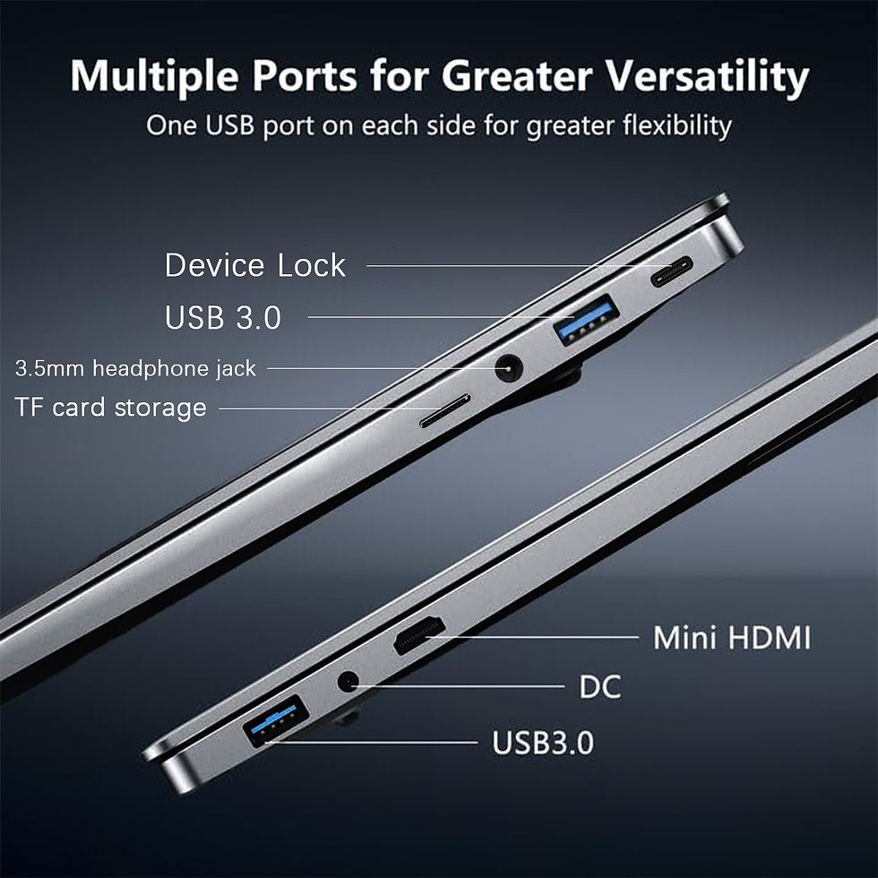 Thumbnail: ACEKAMAS 2026 15.6" Portable Laptop Computer Intel Core i9 10980HK Windows 11 Pr