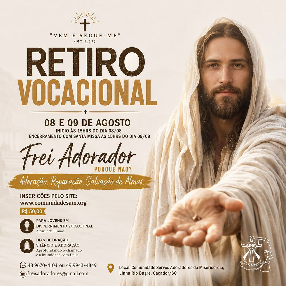 Retiro Vocacional Freis Adoradores