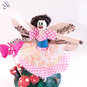 A fairy peg doll
