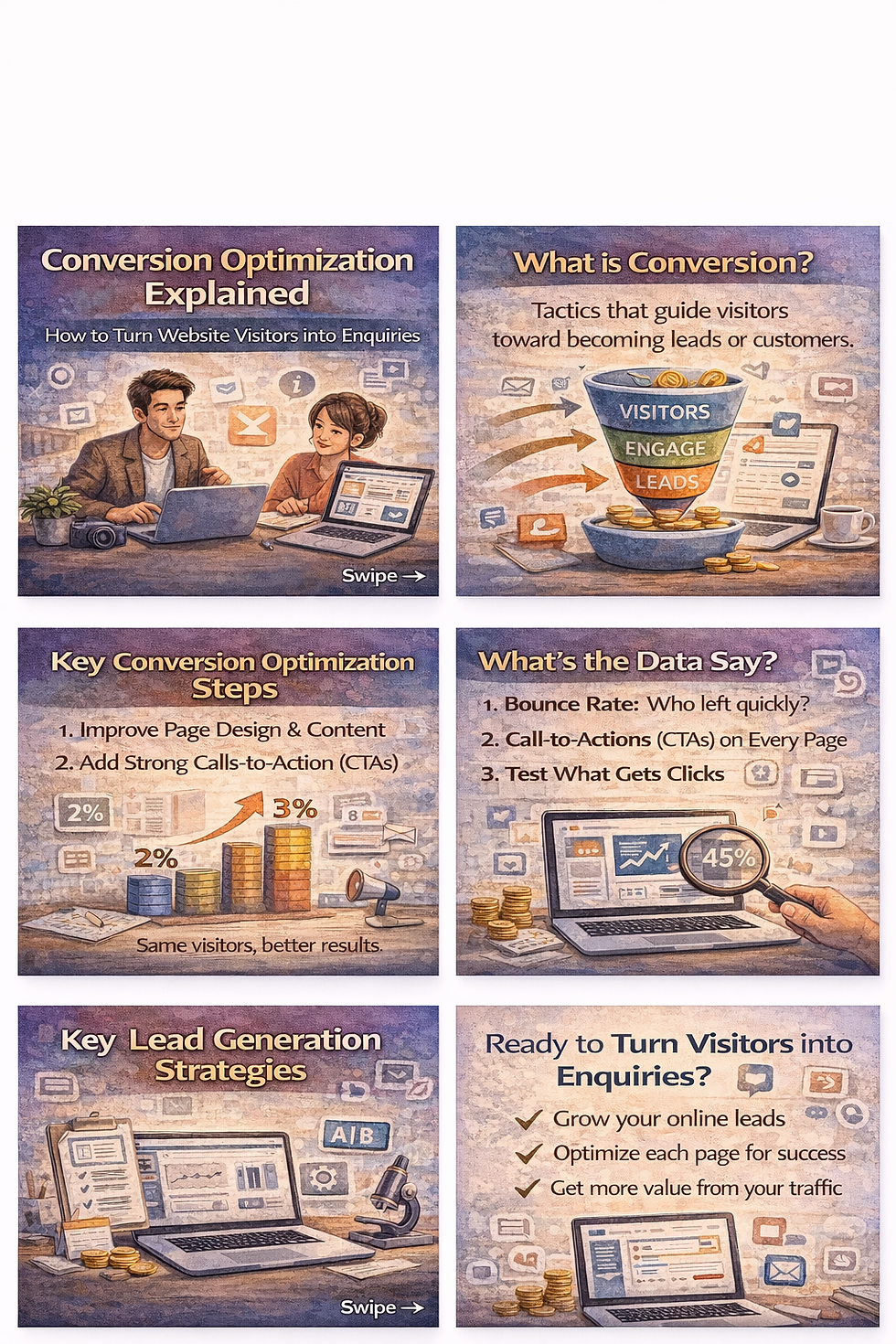 Conversion Optimization Explained: How to Turn Website Visitors into Enquiries
