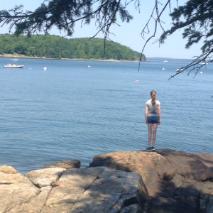 A peaceful moment of stillness and reflection.