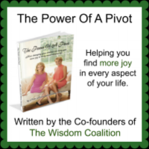 The Power of a Pivot: How changing your mindset can bring you more joy in every aspect of your life. Available at amazon.com