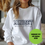 Thumbnail: Mindset Is Everything Embroidery Sweatshirt: Manifest That Sh!t Edition