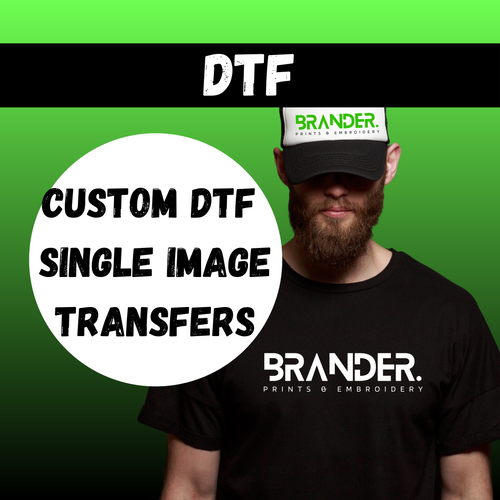 DTF Custom Single Transfers Houston Cypress Brander Prints