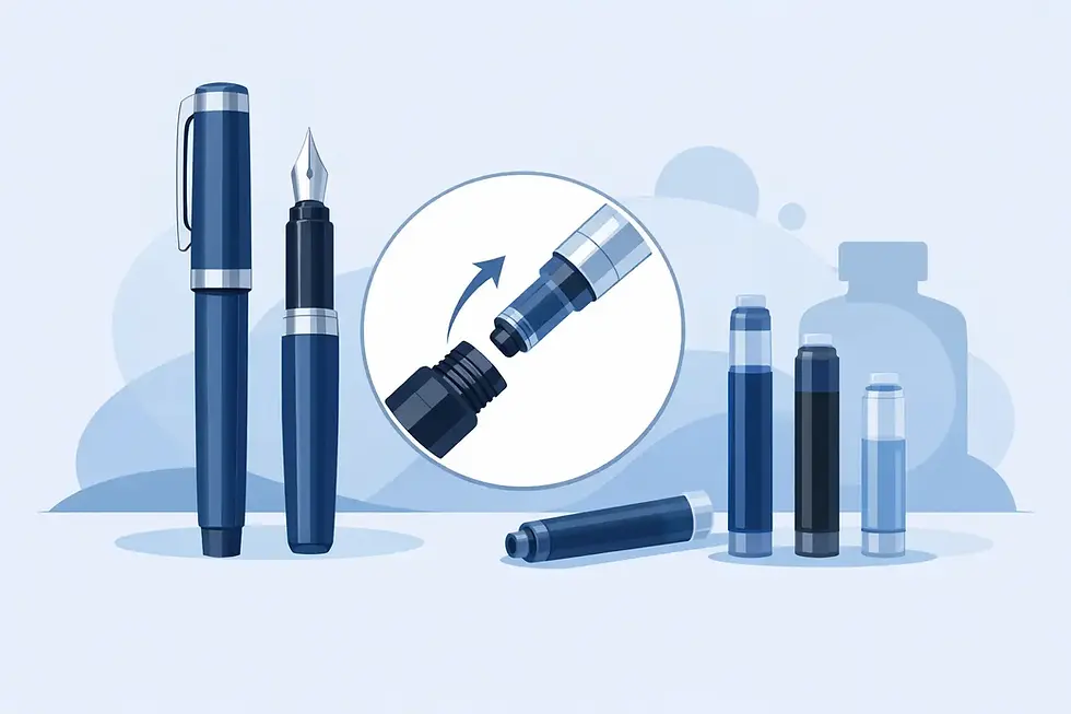 How Reusable Pens Work With Compatible Cartridges