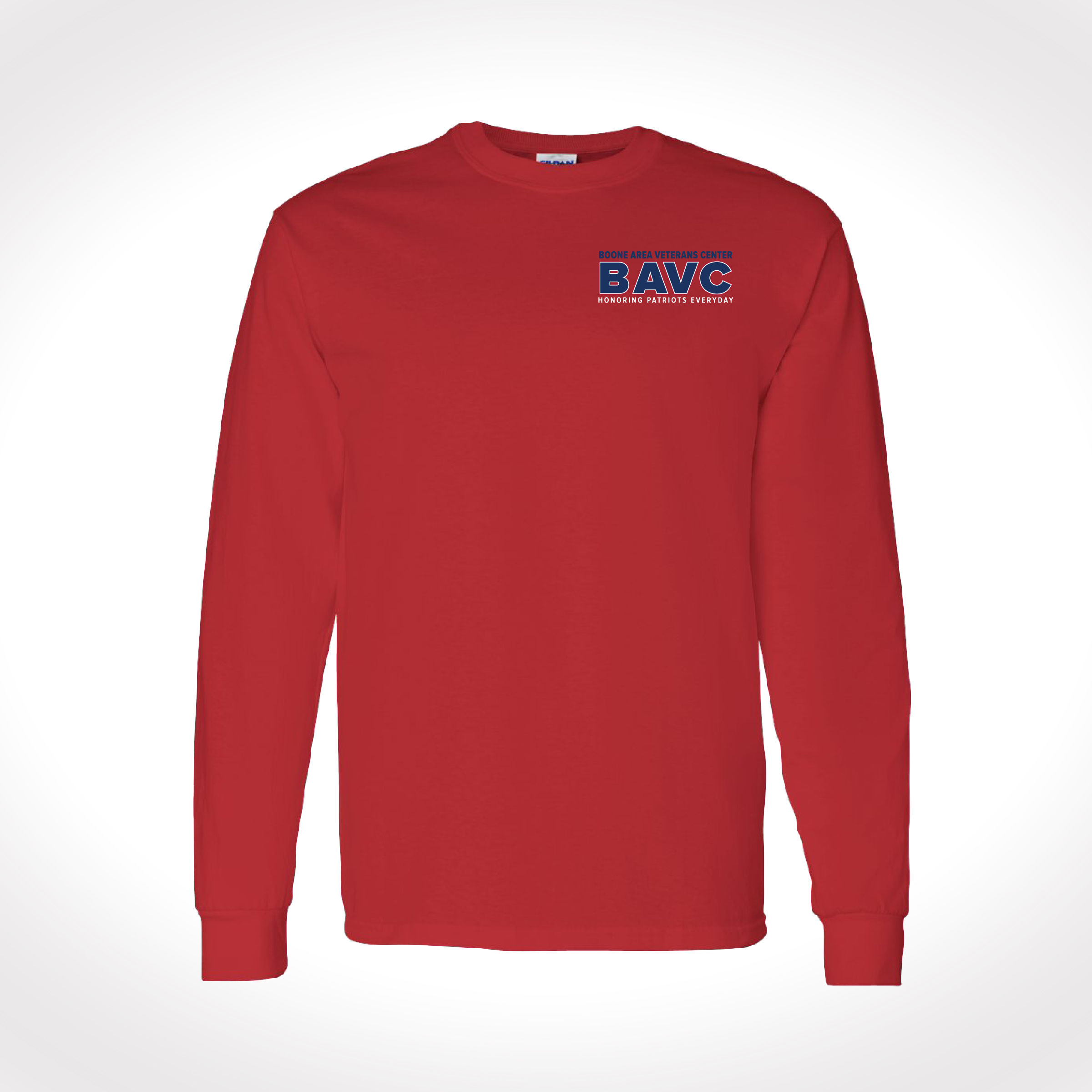 Red BAVC Long Sleeve Tee