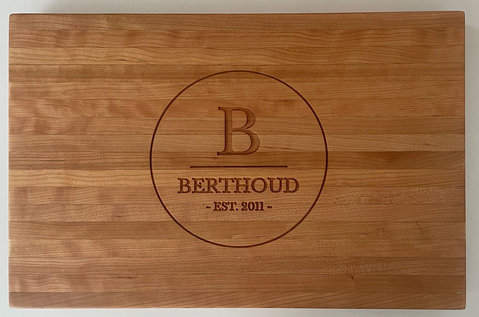 Thumbnail: Cherry Edge Grain - XL Butcher Block