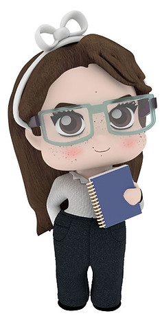 Mariana Urbina Cantu studying in Chibi