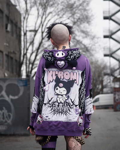 Kxromi - Custom Upcycled Hoodie | HAVENWXVE