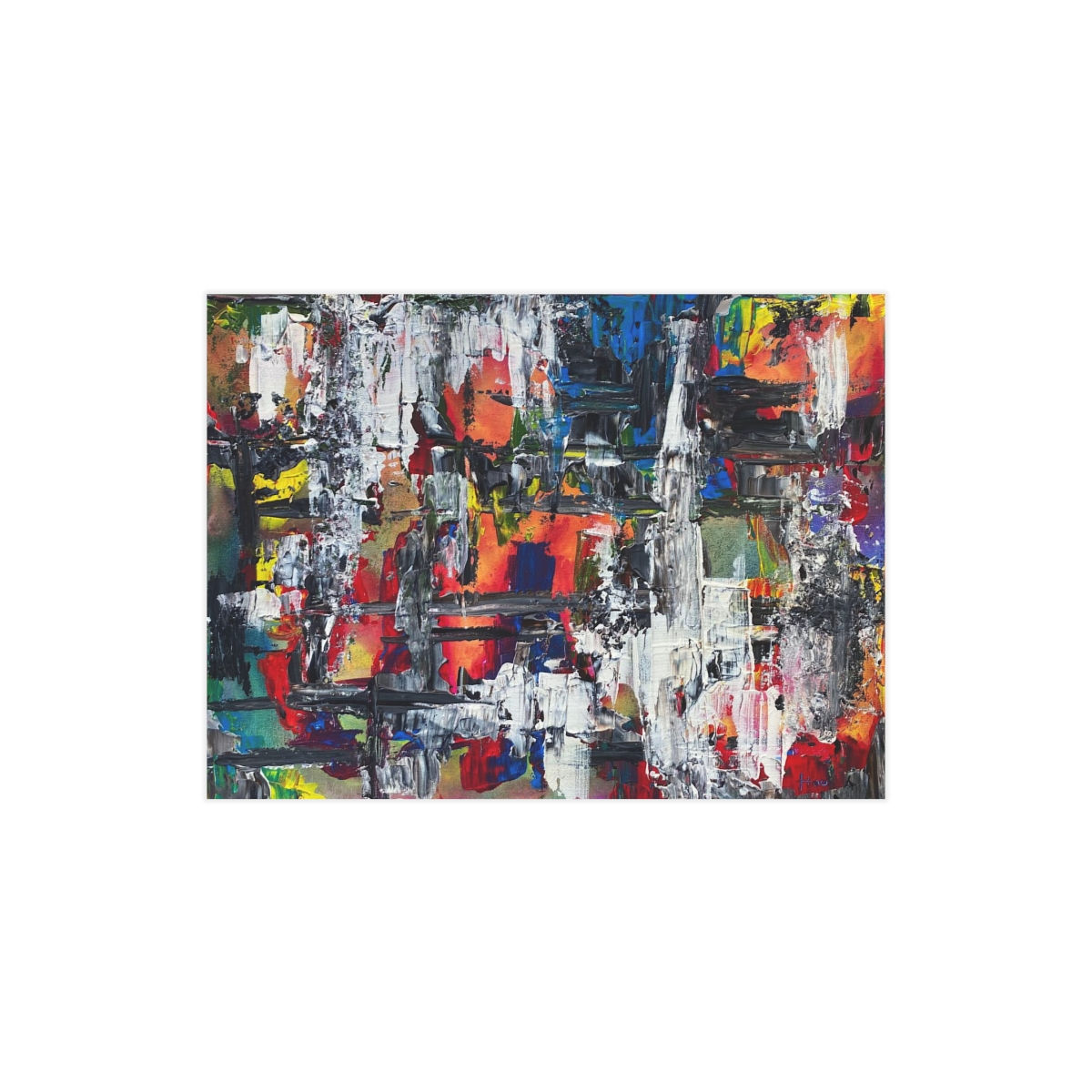 Existence in Infrastructure Unframed Prints