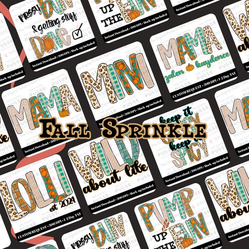 Fall Sprinkle Pack | AK Makes