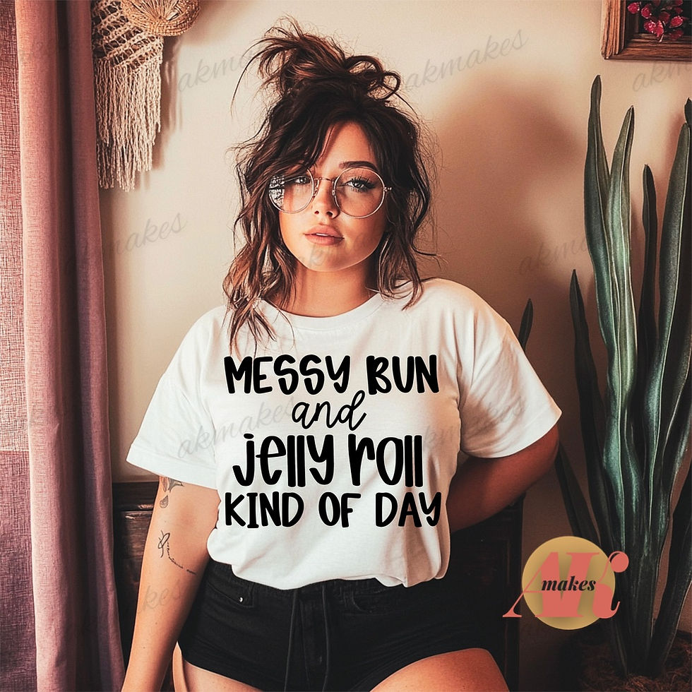 Thumbnail: Messy Bun + Errands
