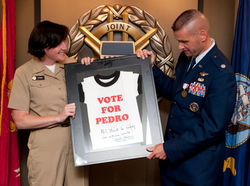 Vote for Pedro