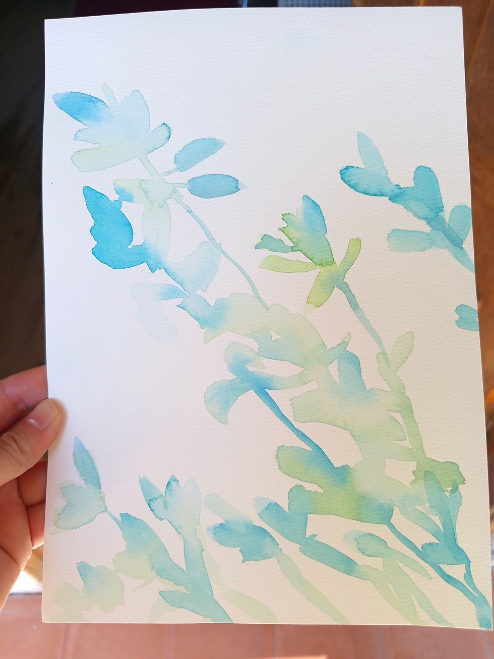 ציור הצמח מתוך הצל