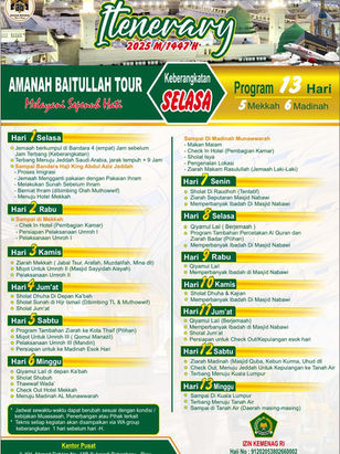 PROGRAM PERJANAN AMANAH BAITULLAH