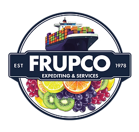 FRUPCO Expediting & Services: Cargo ship, fruit, Est 1978
