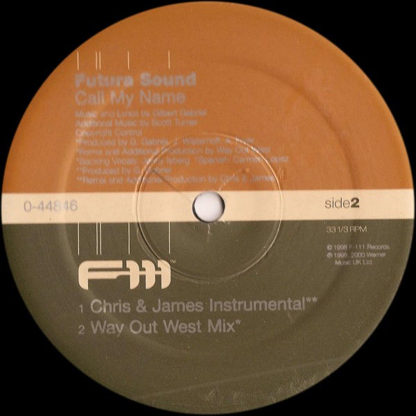 Thumbnail: Futurasound - Call My Name (Chris & James Instrumental, Way Out West Mix)