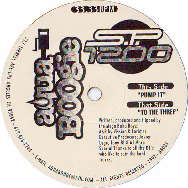 S.P. 1200 - Pump It / To The Three