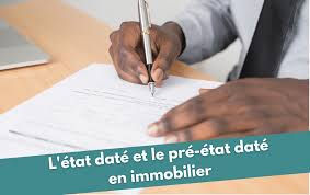 pré état daté