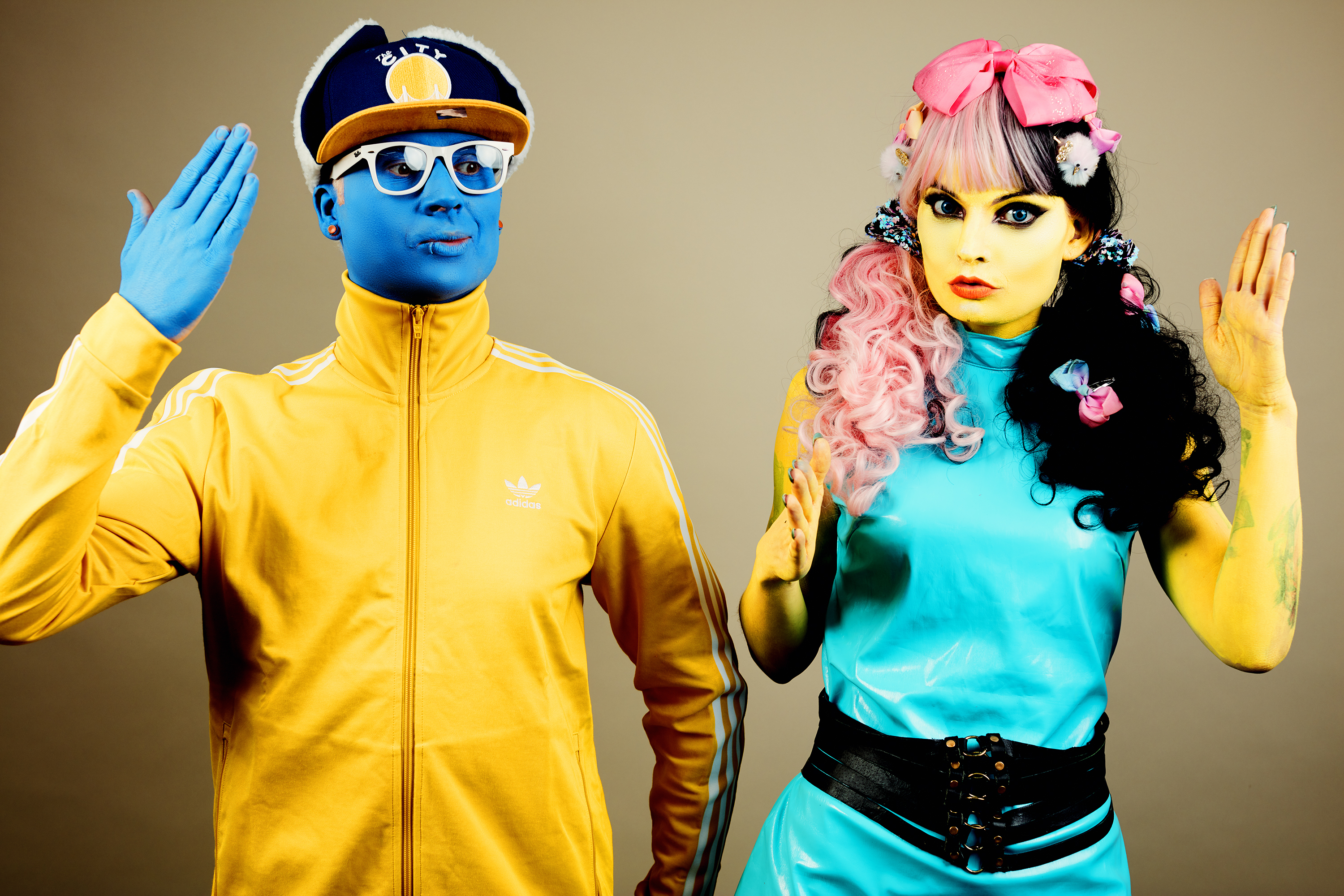 Blue & Yellow