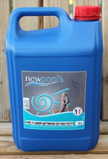 Liquide rattrapage des eaux vertes choc 5L