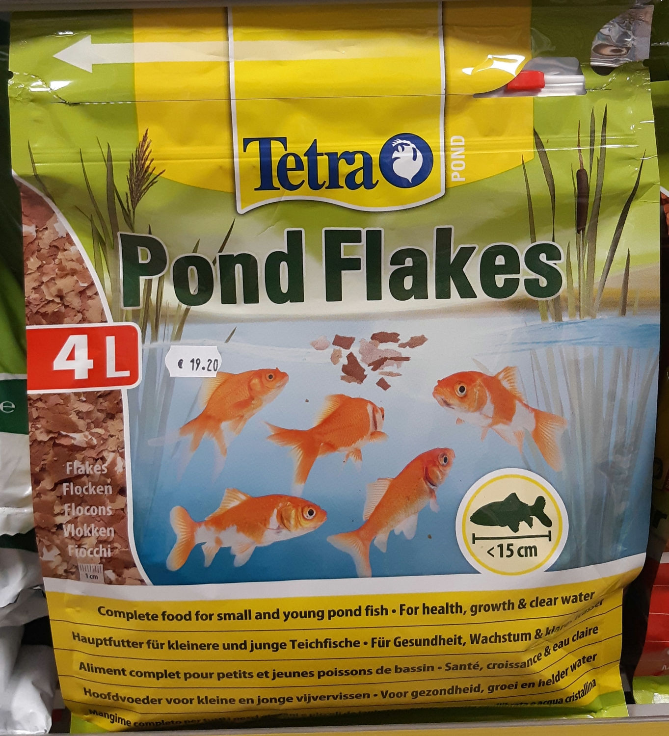 Tetra Pond Flakes 4L