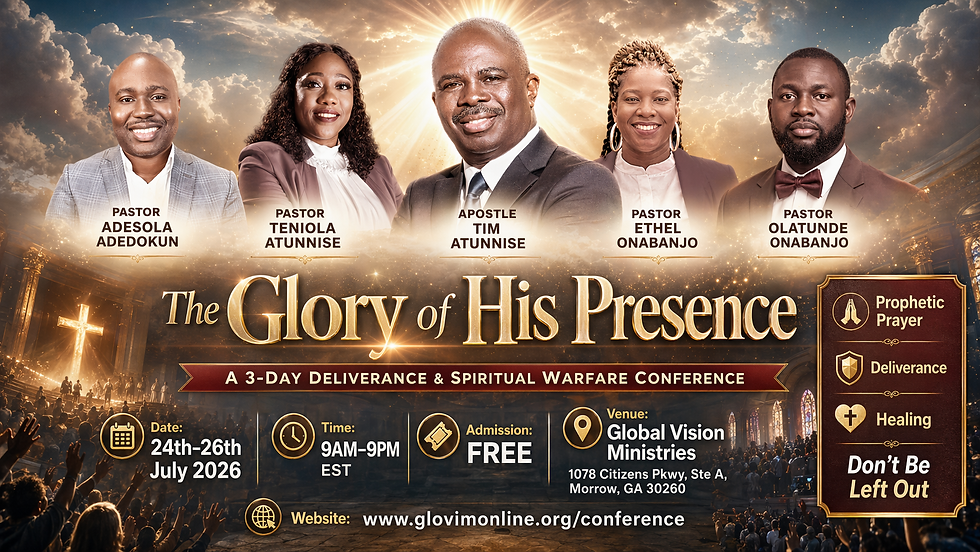 3-Days Deliverance & Spiritual Warfare Conference