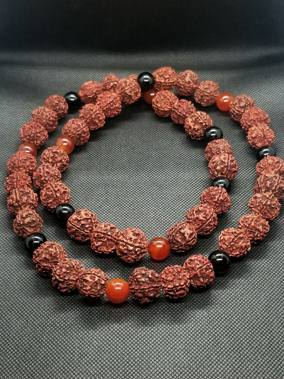 Thumbnail: Rudraksha Necklace