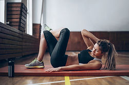 Young Woman in the Gym