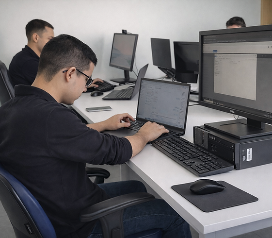 Time de especialistas da Level Tecnologia