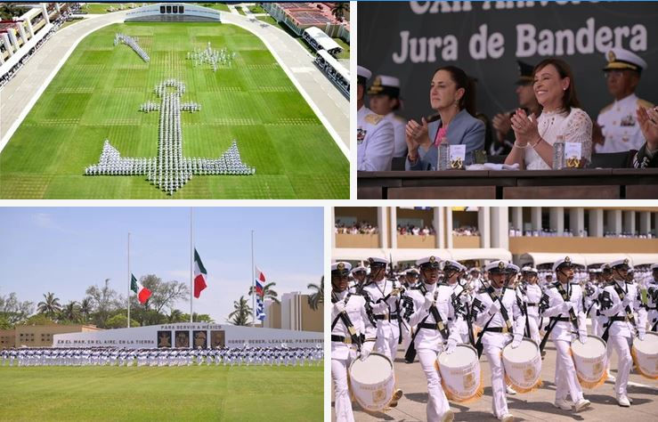 Veracruz es historia viva de México: Presidenta y Gobernadora conmemoran la Gesta Heroica de 1914
