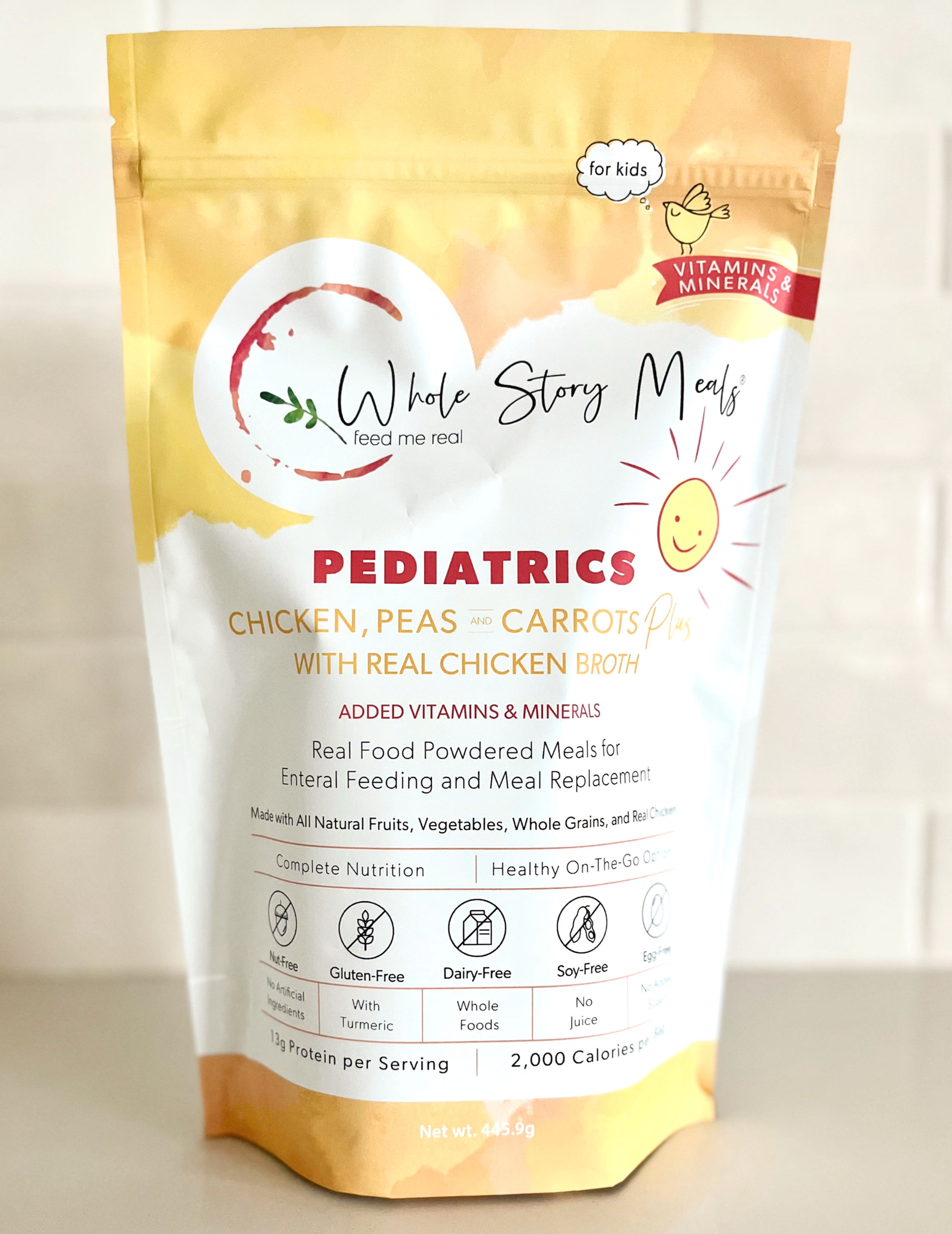 Chicken, Peas, and Carrots Plus Pediatrics