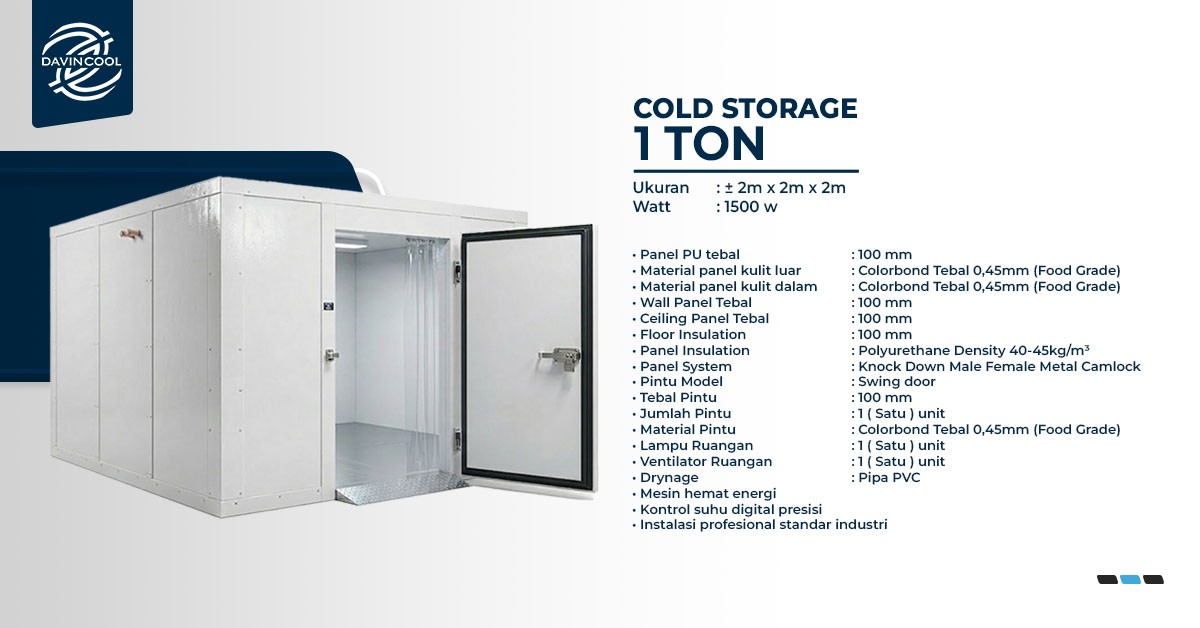 Cold Storage 1 Ton Bandung